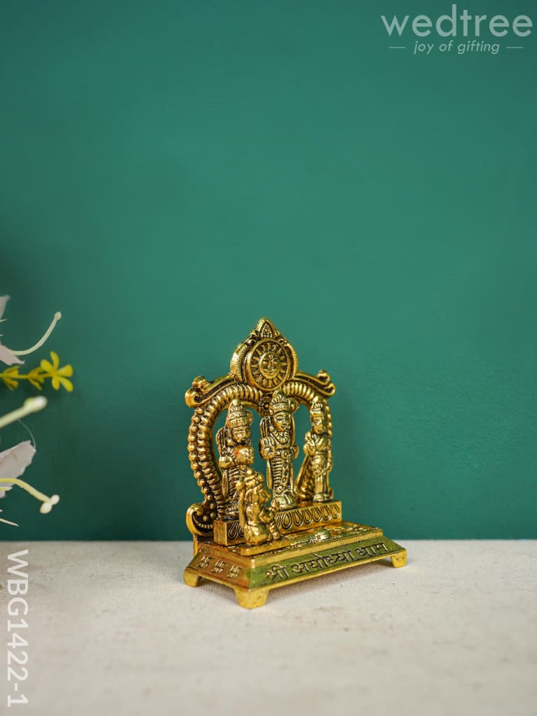 Zinc Alloy Ram Darbar - Wbg1422 Murti Rg