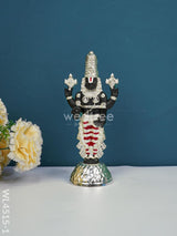 Metal White Tirupati Balaji Idol - Wl4515 Metal Figurine